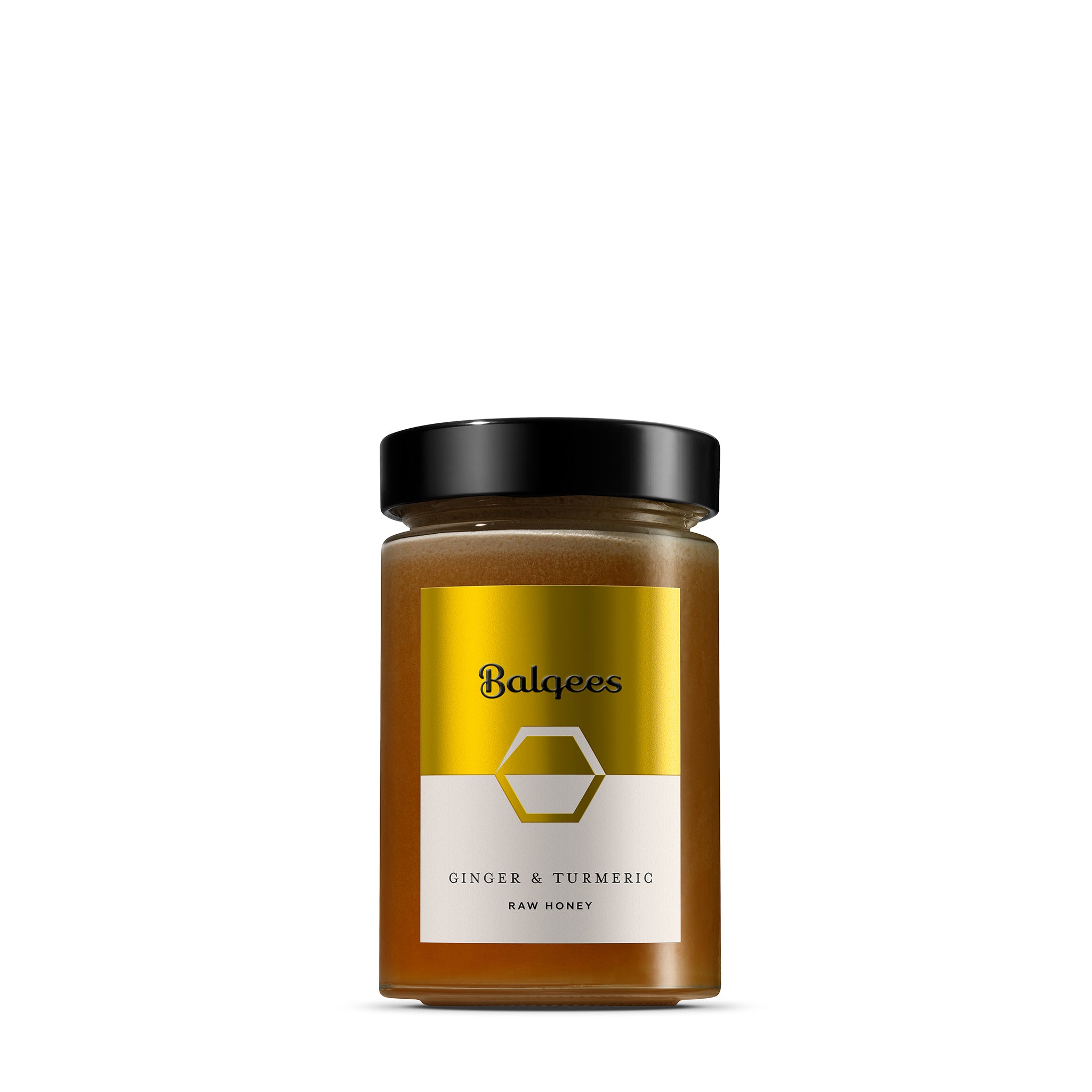 Raw Ginger Honey and Turmeric Fusion Balqees Balqees.co.uk